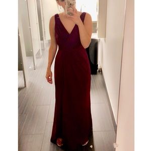 David’s Bridal Sangria Size 10 - Not Altered